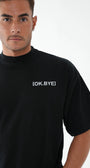 OK.BYE Men Oversized T-Shirt – Ibiza Edition | Drop 001 | 290GSM Oversized