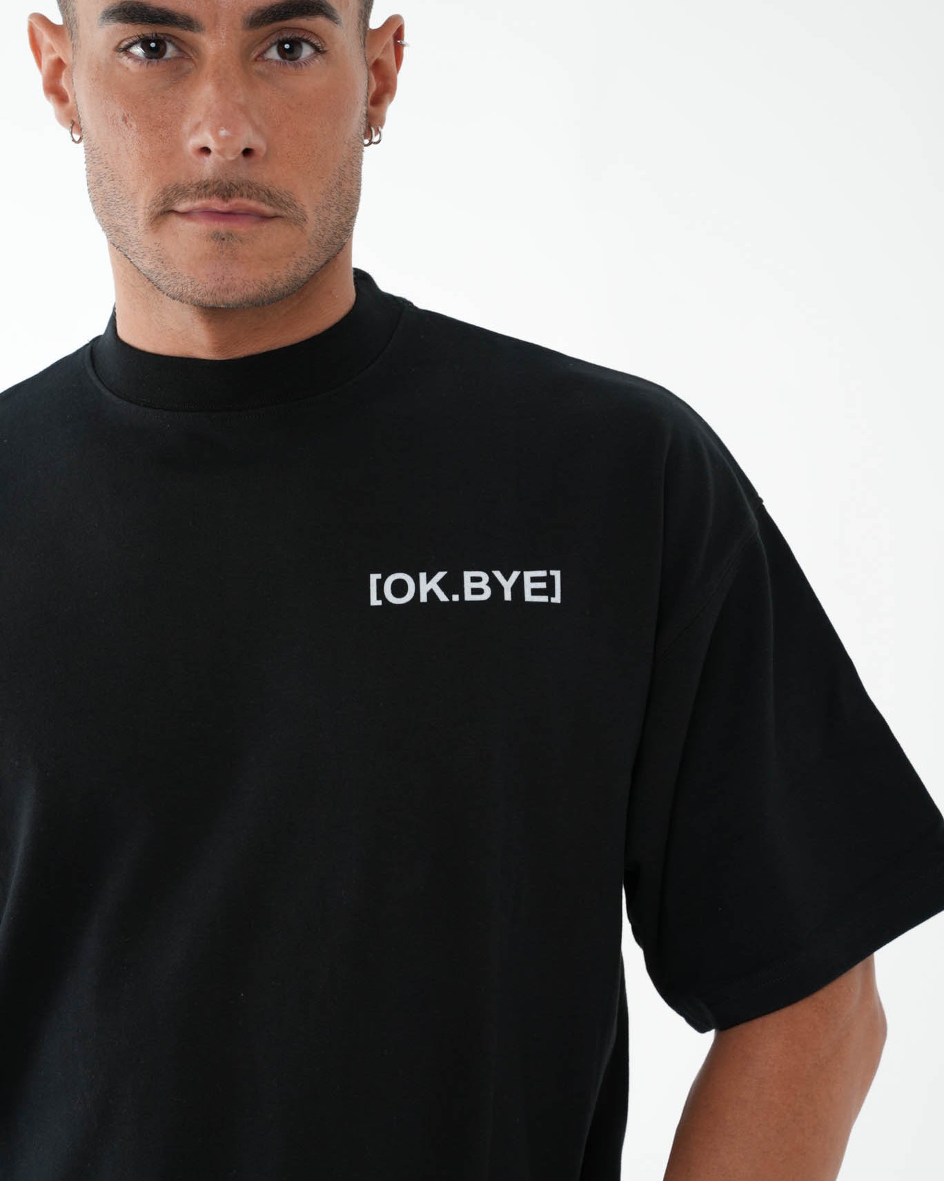 OK.BYE Men Oversized T-Shirt – Ibiza Edition | Drop 001 | 290GSM Oversized