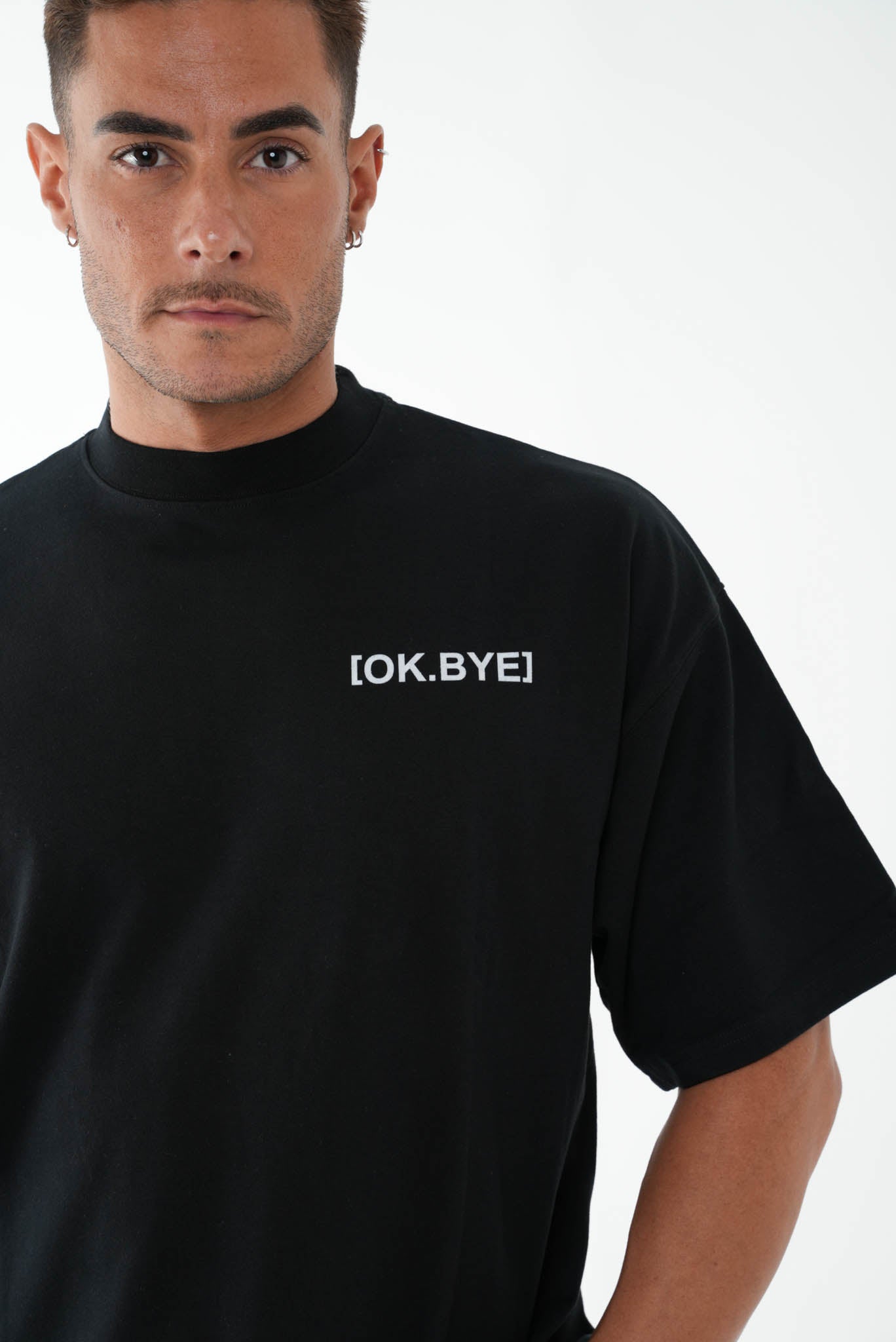 OK.BYE Men Oversized T-Shirt – Ibiza Edition | Drop 001 | 290GSM Oversized