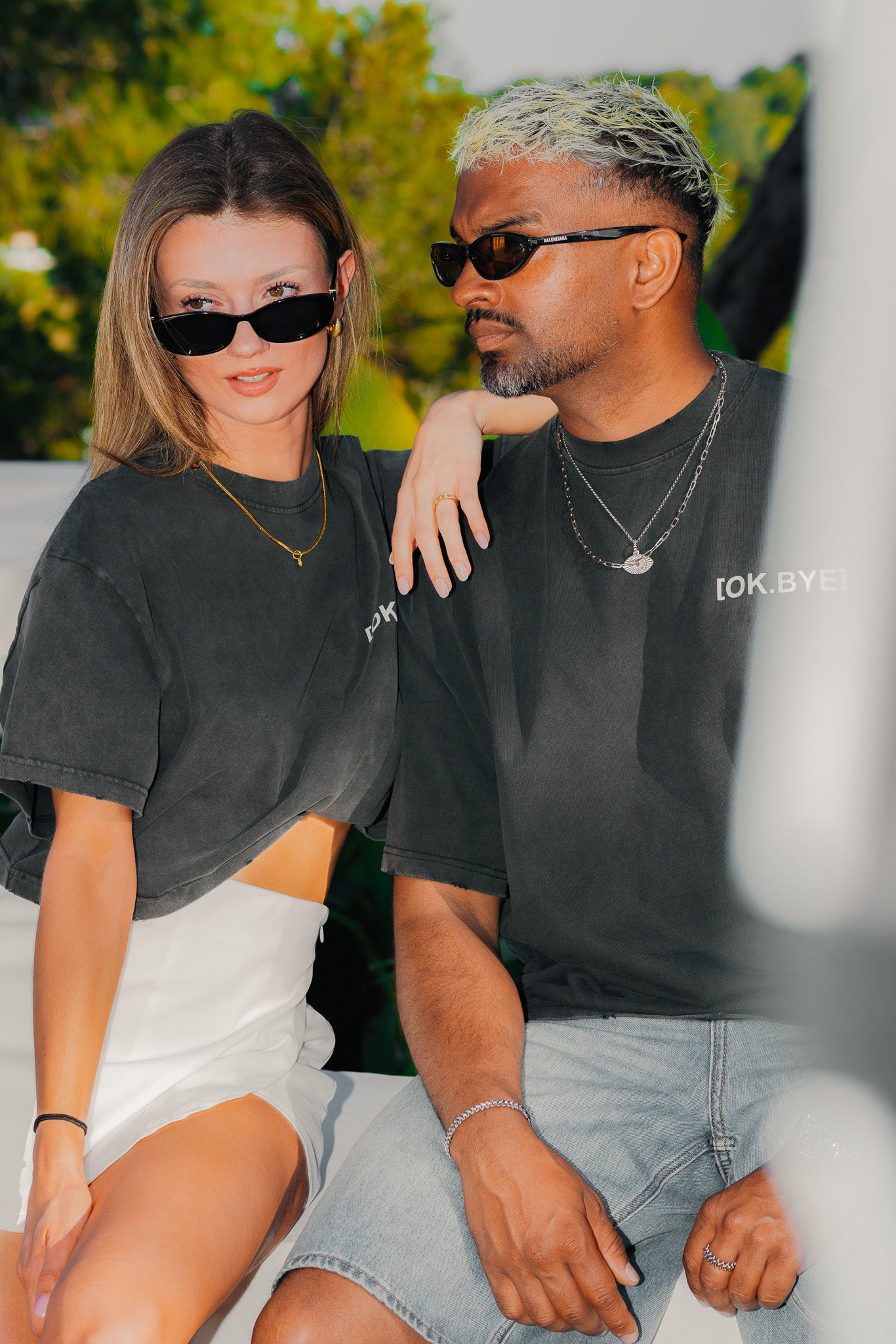 OK.BYE Men Oversized T-Shirt – Ibiza Edition | Drop 001 | 290GSM Oversized